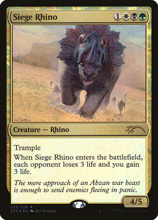 Siege Rhino [Magic Origins Clash Pack] | Tabernacle Games