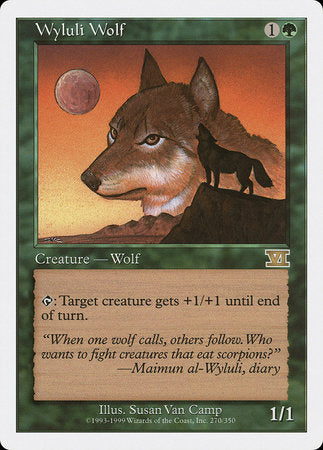 Wyluli Wolf [Classic Sixth Edition] | Tabernacle Games