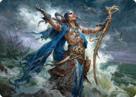 Lier, Disciple of the Drowned Art Card [Innistrad: Midnight Hunt Art Series] | Tabernacle Games