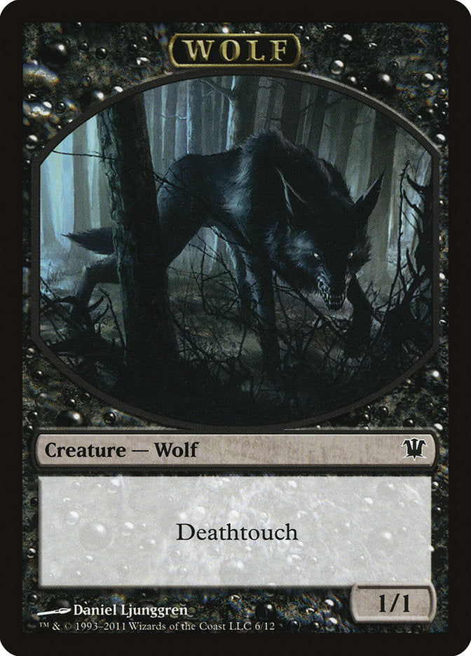 Wolf (6/12) [Innistrad Tokens] | Tabernacle Games