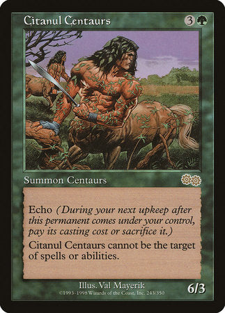 Citanul Centaurs [Urza's Saga] | Tabernacle Games