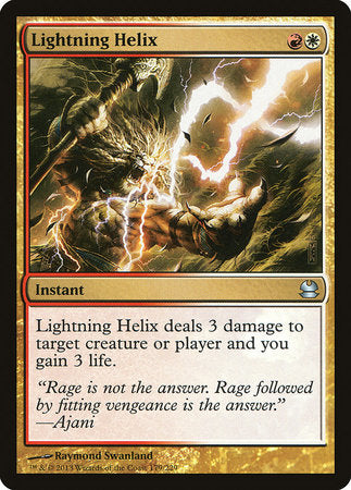 Lightning Helix [Modern Masters] | Tabernacle Games