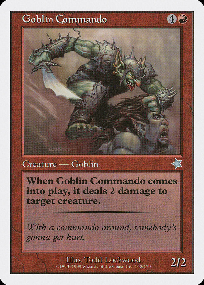 Goblin Commando [Starter 1999] | Tabernacle Games