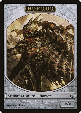 Horror Token [Mirrodin Besieged Tokens] | Tabernacle Games