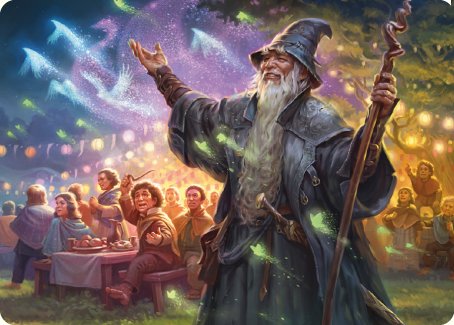 Gandalf, Friend of the Shire Art Card [The Lord of the Rings: Tales of Middle-earth Art Series] | Tabernacle Games