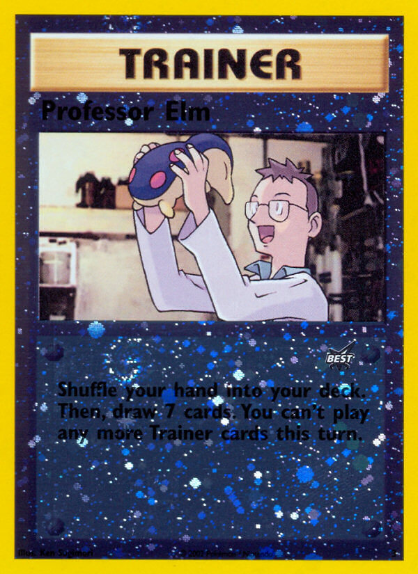 Professor Elm (3) [Best of Promos] | Tabernacle Games