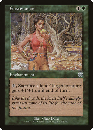 Sustenance [Mercadian Masques] | Tabernacle Games