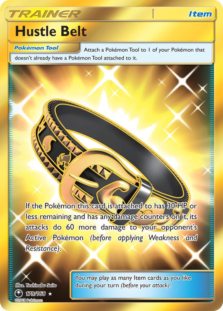 Hustle Belt (179/168) [Sun & Moon: Celestial Storm] | Tabernacle Games