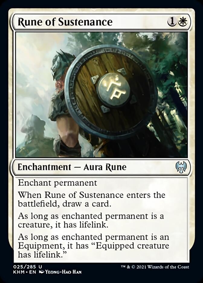 Rune of Sustenance [Kaldheim] | Tabernacle Games
