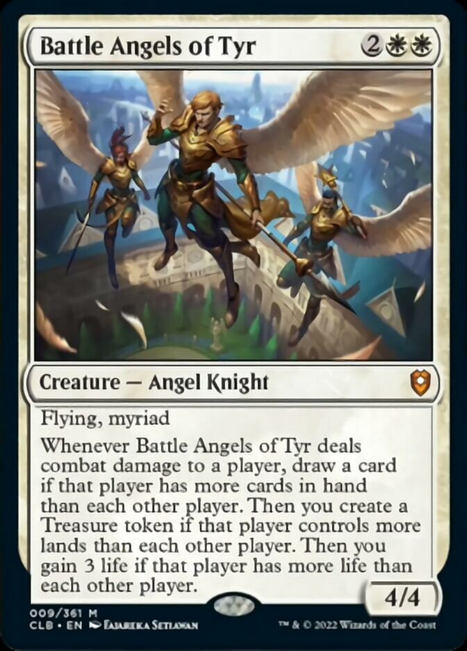 Battle Angels of Tyr [Commander Legends: Battle for Baldur's Gate] | Tabernacle Games