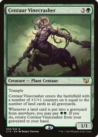 Centaur Vinecrasher [Commander 2015] | Tabernacle Games