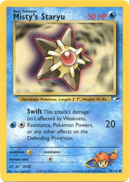 Misty's Staryu (90/132) [Gym Heroes Unlimited] | Tabernacle Games