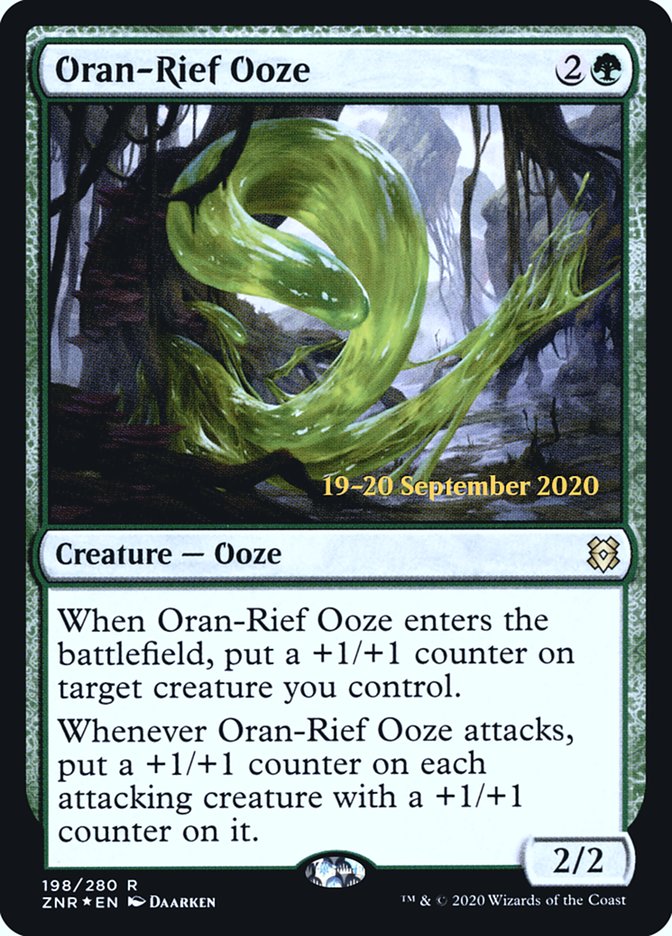Oran-Rief Ooze  [Zendikar Rising Prerelease Promos] | Tabernacle Games