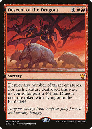 Descent of the Dragons [Dragons of Tarkir] | Tabernacle Games