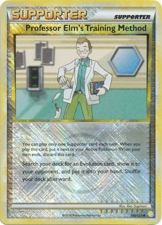 Professor Elm's Training Method (100/123) (League Promo) [HeartGold & SoulSilver: Base Set] | Tabernacle Games