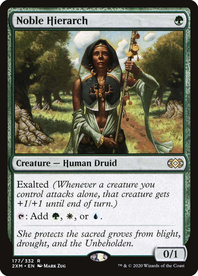 Noble Hierarch [Double Masters] | Tabernacle Games