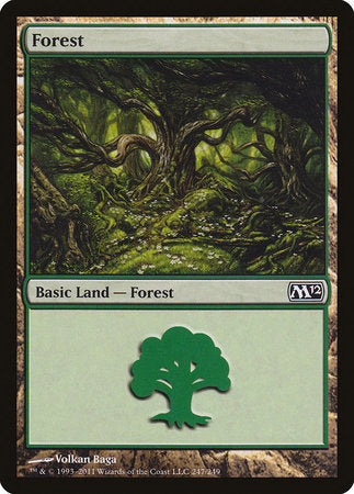 Forest (247) [Magic 2012] | Tabernacle Games