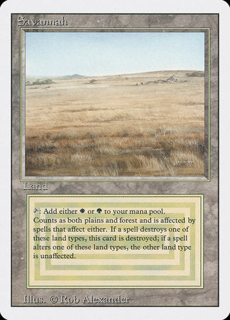 Savannah [Revised Edition] | Tabernacle Games