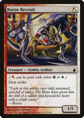 Boros Recruit [Ravnica: City of Guilds] | Tabernacle Games