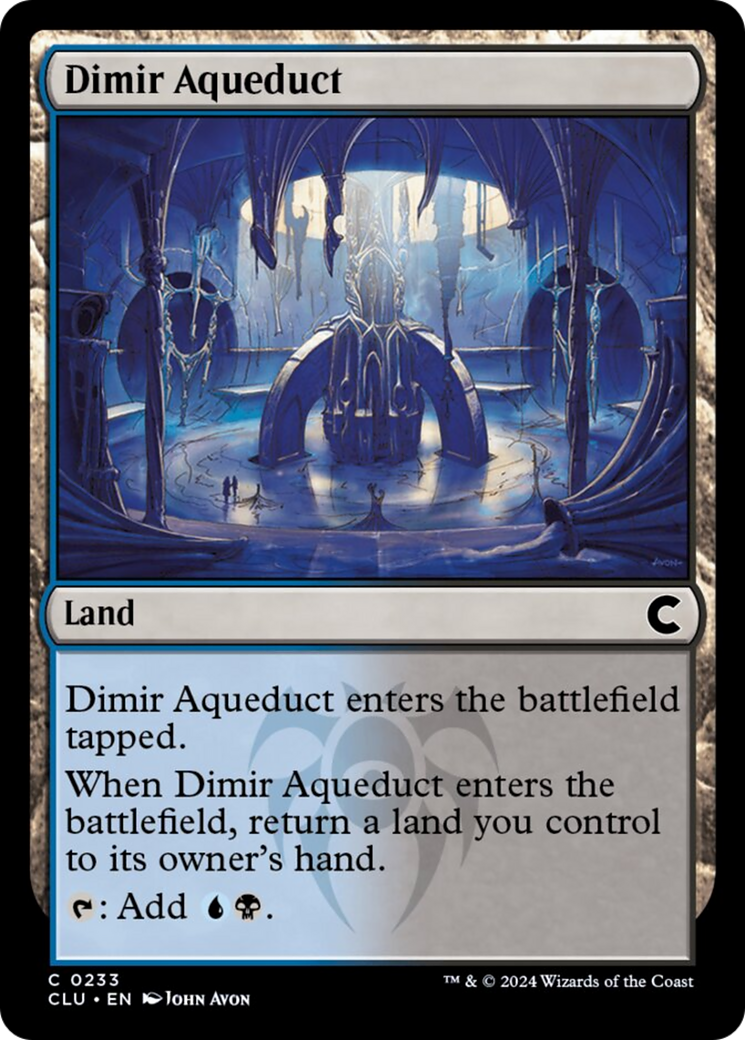 Dimir Aqueduct [Ravnica: Clue Edition] | Tabernacle Games