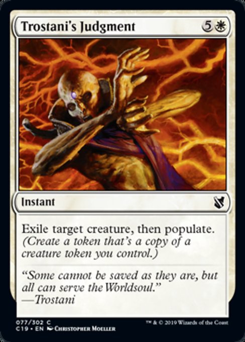Trostani's Judgment [Commander 2019] | Tabernacle Games