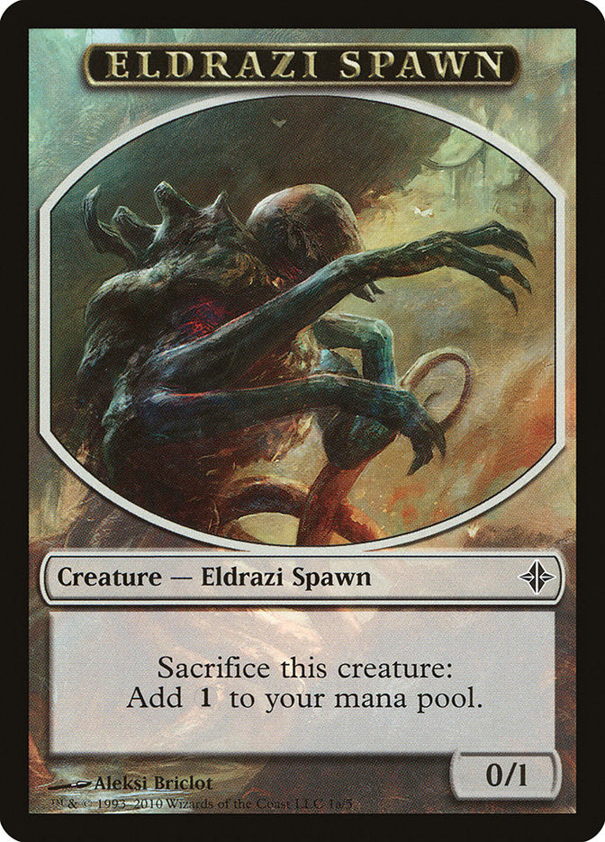 Eldrazi Spawn (1a/5) [Rise of the Eldrazi Tokens] | Tabernacle Games