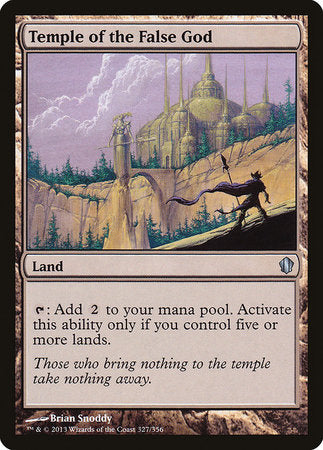 Temple of the False God [Commander 2013] | Tabernacle Games