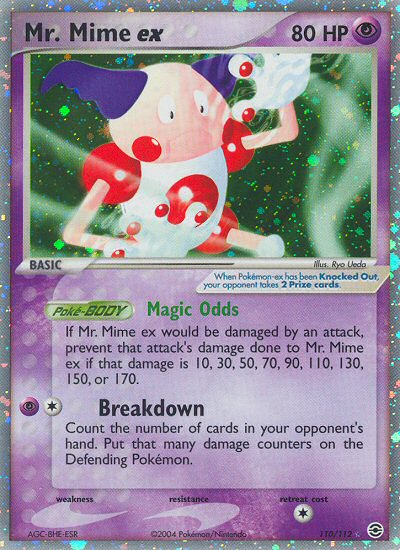 Mr. Mime ex (110/112) [EX: FireRed & LeafGreen] | Tabernacle Games