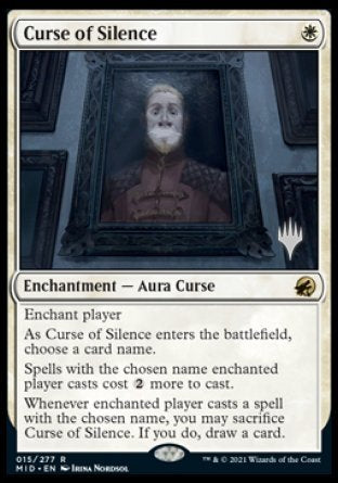 Curse of Silence (Promo Pack) [Innistrad: Midnight Hunt Promos] | Tabernacle Games