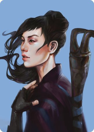 Yuriko, the Tiger's Shadow Art Card [Commander Masters Art Series] | Tabernacle Games