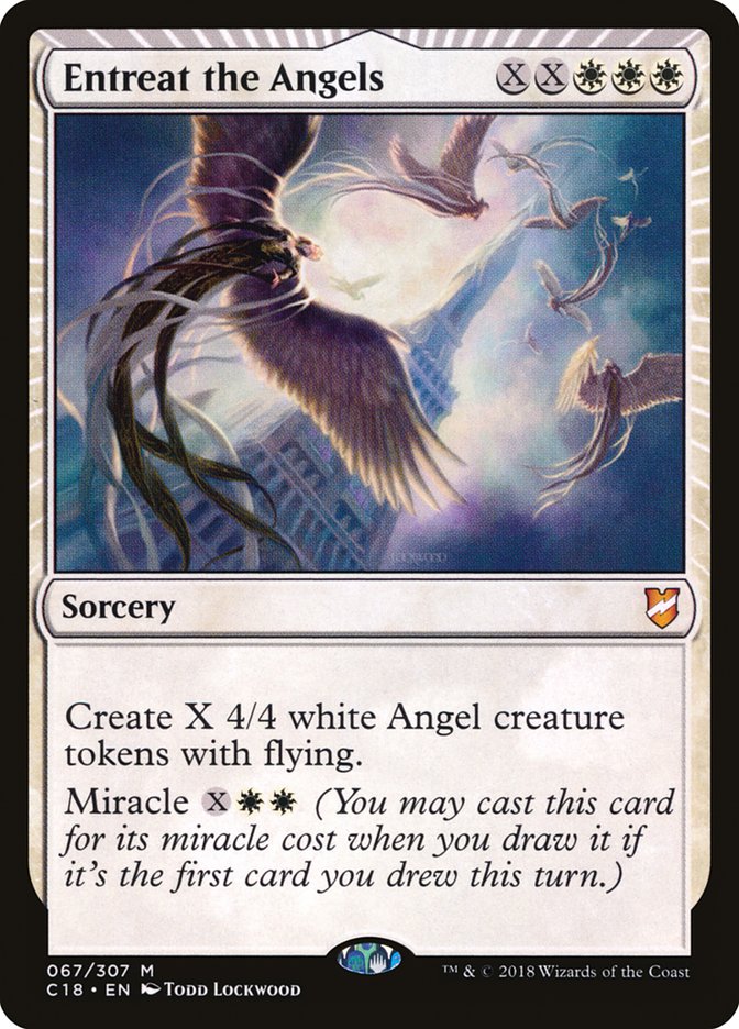 Entreat the Angels [Commander 2018] | Tabernacle Games