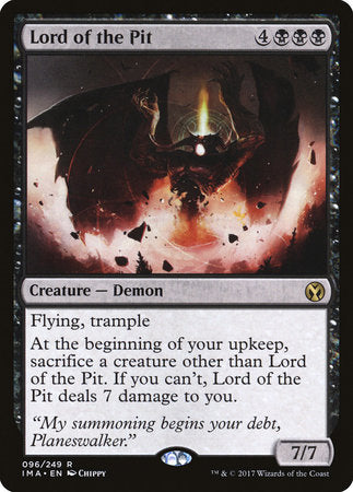 Lord of the Pit [Iconic Masters] | Tabernacle Games