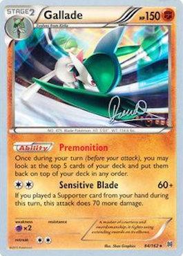 Gallade (84/162) (Infinite Force - Diego Cassiraga) [World Championships 2017] | Tabernacle Games