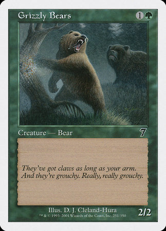 Grizzly Bears [Seventh Edition] | Tabernacle Games