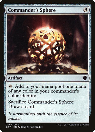 Commander's Sphere [Commander 2017] | Tabernacle Games