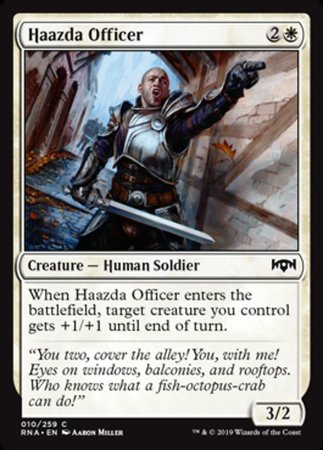 Haazda Officer [Ravnica Allegiance] | Tabernacle Games
