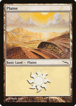 Plains (287) [Mirrodin] | Tabernacle Games