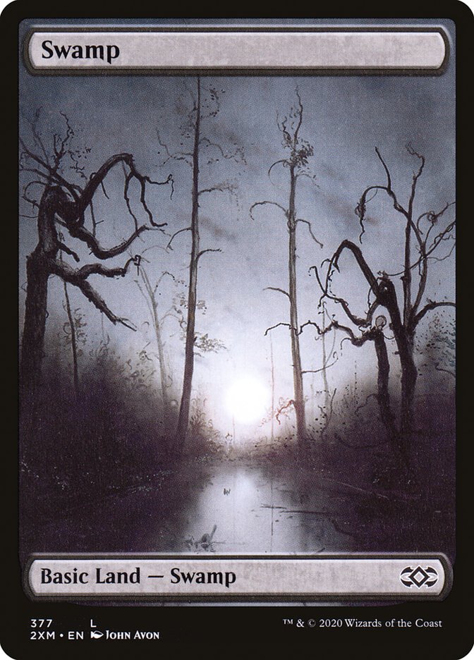 Swamp (377) [Double Masters] | Tabernacle Games
