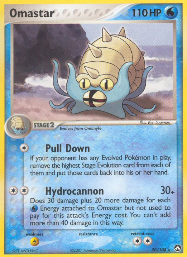 Omastar (20/108) [EX: Power Keepers] | Tabernacle Games