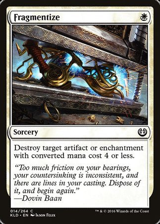 Fragmentize [Kaladesh] | Tabernacle Games