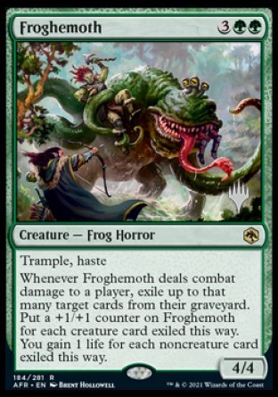 Froghemoth (Promo Pack) [Dungeons & Dragons: Adventures in the Forgotten Realms Promos] | Tabernacle Games