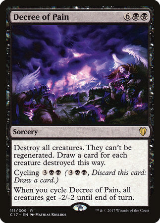 Decree of Pain [Commander 2017] | Tabernacle Games