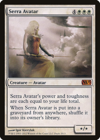 Serra Avatar [Duels of the Planeswalkers Promos 2012] | Tabernacle Games