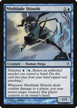 Mistblade Shinobi [Betrayers of Kamigawa] | Tabernacle Games