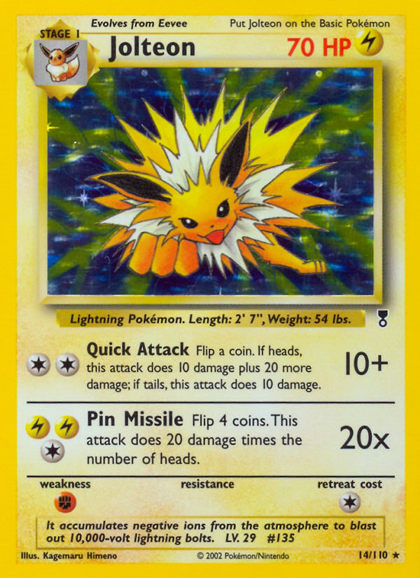 Jolteon (14/110) [Legendary Collection] | Tabernacle Games