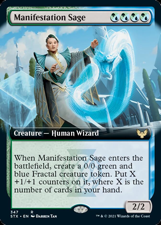 Manifestation Sage (Extended) [Strixhaven: School of Mages] | Tabernacle Games