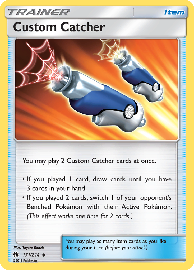 Custom Catcher (171/214) [Sun & Moon: Lost Thunder] | Tabernacle Games