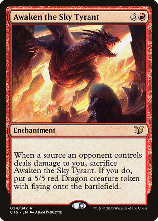 Awaken the Sky Tyrant [Commander 2015] | Tabernacle Games
