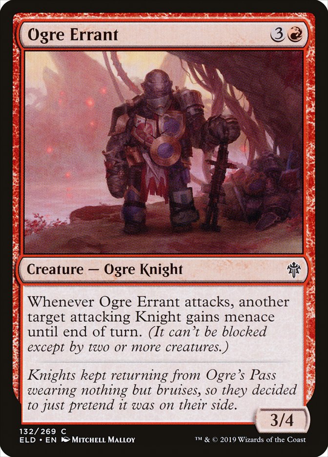 Ogre Errant [Throne of Eldraine] | Tabernacle Games