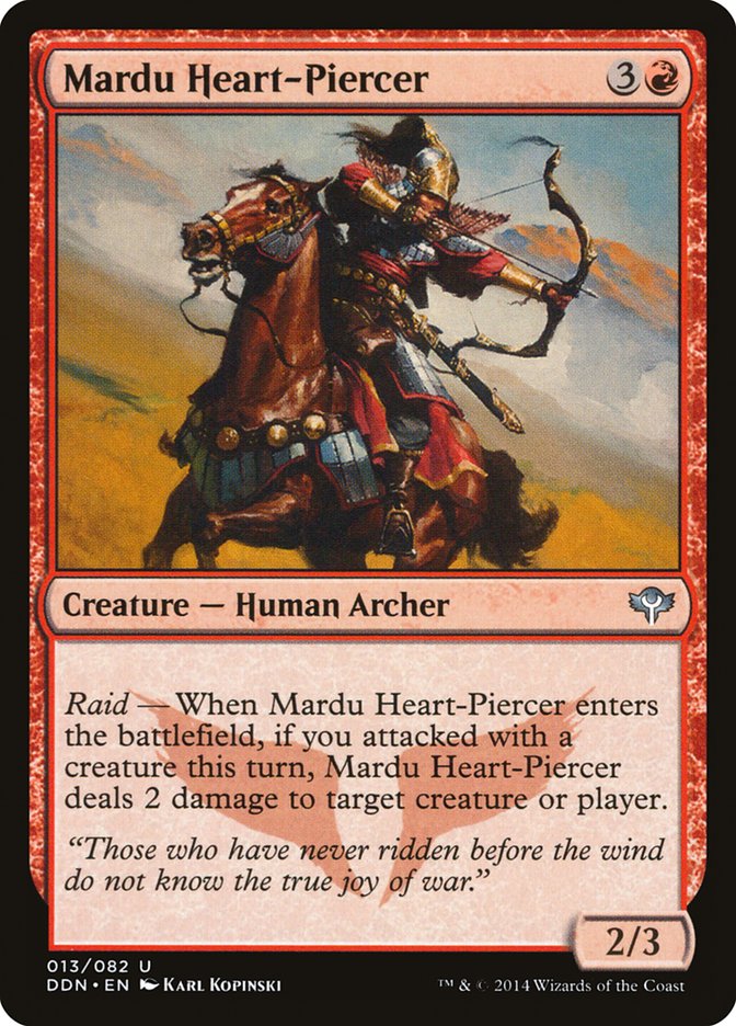 Mardu Heart-Piercer [Duel Decks: Speed vs. Cunning] | Tabernacle Games